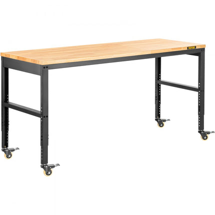 VEVOR in hoogte verstelbare werkbank opspantafel 122x61x104cm werktafel 1600lbs