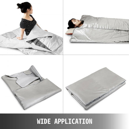 UK Far Infrared Spar Sauna Deken 3 Zone Afslanken Lichaam Vormgeven