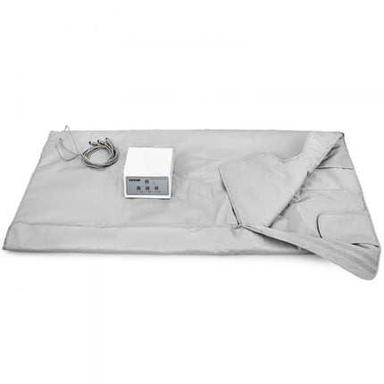 UK Far Infrared Spar Sauna Deken 3 Zone Afslanken Lichaam Vormgeven