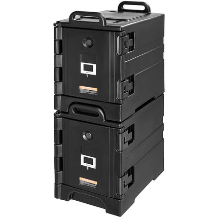 VEVOR geïsoleerde voedselcontainer Voedselcontainer Carrier 75Lx2 Voedselverwarmer