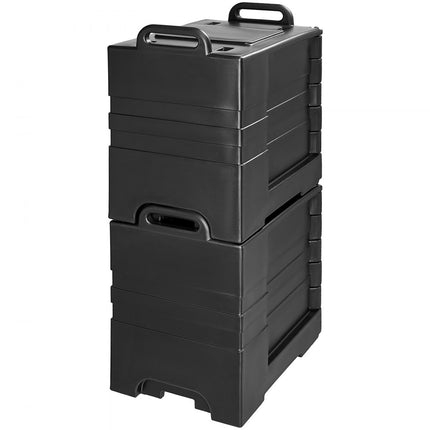 VEVOR geïsoleerde voedselcontainer Voedselcontainer Carrier 75Lx2 Voedselverwarmer