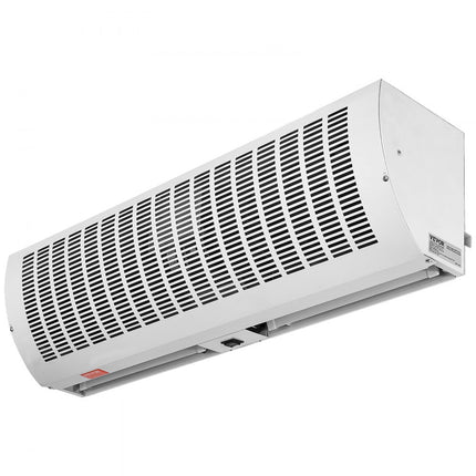 VEVOR 3ft Commercieel Binnenluchtgordijn Super Power 2 Snelheid 2038m3/u Wandgemonteerde Luchtgordijnen voor Deuren Indoor Overdeurventilator met Heavy Duty Eindschakelaar Eenvoudig te installeren