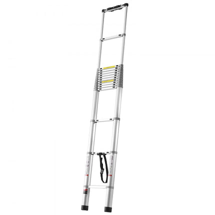 VEVOR telescopische ladder, trap, vouwladder, uitschuifbare ladder, 190 kg, 6,2 m
