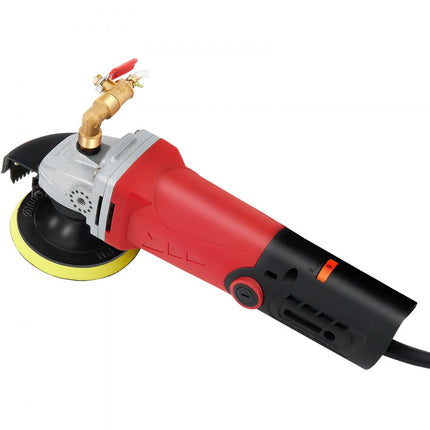 VEVOR Elektrische Natte Polijstmachine Water Injectie Polijstmachine 860W Rood
