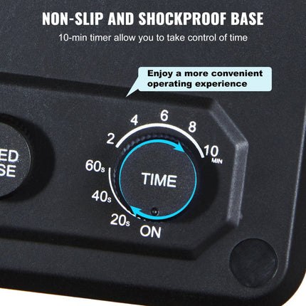 VEVOR Pro Drinkmixer Drankenmixer 750 W 820 ml dubbelkops milkshakemachine, 3 snelheden instelbaar 15000/18000/21000 RPM, roestvrijstalen beker melk- en eiwitshake, drankmixer, cocktail