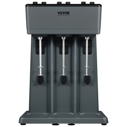 VEVOR Pro Drinkmixer 1125 W 820 ml milkshakemachine met één kop, 3 snelheden instelbaar 15000 / 18000 / 21000 rpm, roestvrijstalen beker melk- en eiwitshake, drankmixer, cocktail