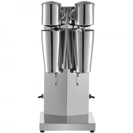 Vevor Dubbele Kop Milkshake, Melkshake-machine Roestvrij Staal 18000 T/min 800ml