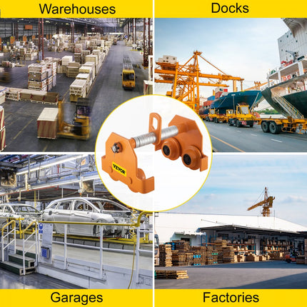 VEVOR-wagen, draagvermogen 5 ton, rollend chassis met 114-203 mm verstelbare breedte, gepoedercoate steekwagen met dubbele wielen, garagelift voor rechte, gebogen I-balken