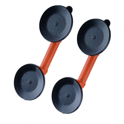 VEVOR zuignap gemaakt van NBR glasheffer φ119mm vacuümheffer draagvermogen 85-150kg glazen zuignap bedrijfstemperatuur -20-60℃ platenheffer vacuümzuignap met ergonomische aluminium handgreep