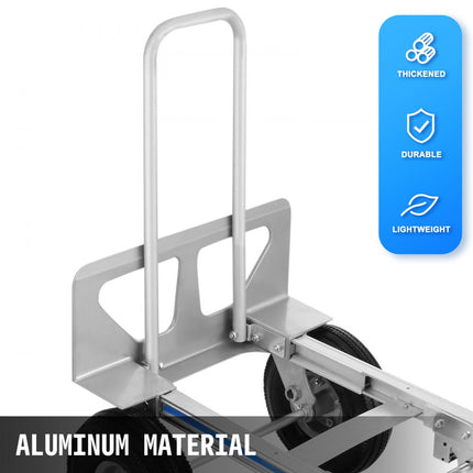 3 in 1 Aluminium Opvouwbare Zakwagen Hand Trolley Kar Auto Heavy Duty Opvouwbaar
