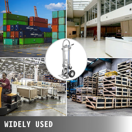 3 in 1 Aluminium Opvouwbare Zakwagen Hand Trolley Kar Auto Heavy Duty Opvouwbaar