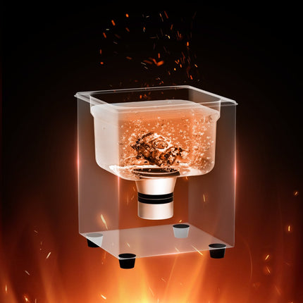 VEVOR 1.3L Ultrasone reiniger 50W Reinigingsmachine Timer Mand en verwarming 40 kHz