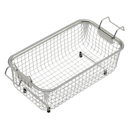 VEVOR ultrasoonreiniger ultrasoon roestvrijstalen reinigingsapparaat 172 W, 3 L ultrasoon reinigingsapparaat met digitaal display 0-30 minuten, ultrasoon reinigen voor sieraden, brillen, horloges enz.