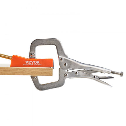 VEVOR 50 stuks Pocket Hole Jig Kit Double Pocket Hole met Square Drive Bit & C-klemmen, Doweling Aid Drill Jig voor het boren van Pocket Gaten en Schuine Gaten, Boorhulp voor Houtbewerking