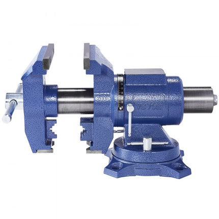 VEVOR 165 mm multifunctionele bankschroef gemaakt van robuust nodulair gietijzer, 360° draaibare basis
