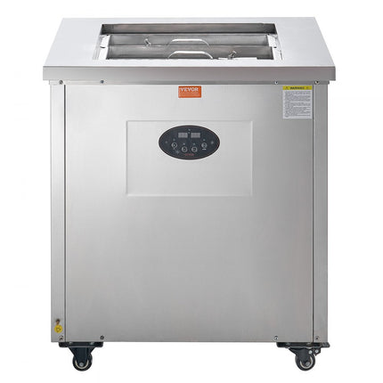 VEVOR Commerciële ijsmachine, 2 vormenset - 52-delige ijsmachine voor het maken van ijslolly's, roestvrijstalen ijslolly's, ijslollymaker voor bars, cafés, melktheewinkels