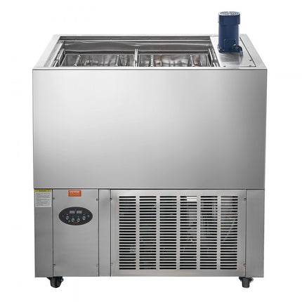 VEVOR Commerciële ijsmachine, 4 vormenset, 120-delige ijslollymachine, roestvrijstalen ijslollymaker, ijsstokijsmachine voor bars, cafés, melktheewinkels (30-delige / vormset)