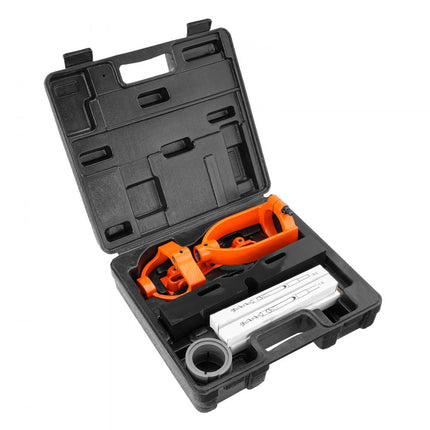 VEVOR boor-insteekhulpstuk, 4 modelboren, beitelset met vierkante gaten, positioneringsset voor bankboormachines, pen- en pennengereedschap met 5 stopcontacten voor houtbewerking pennenboor