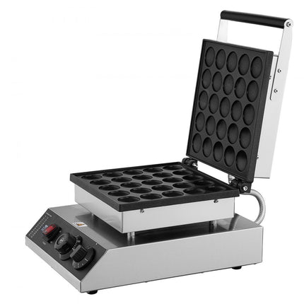 VEVOR Mini Pannenkoekenmachine Nederlandse Pannenkoekenmaker 25-delig RVS Dorayaki