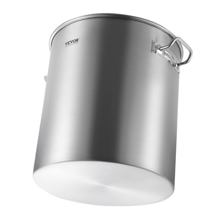 VEVOR soeppan sauspot 60,5L roestvrijstalen kooksausmanddeksel