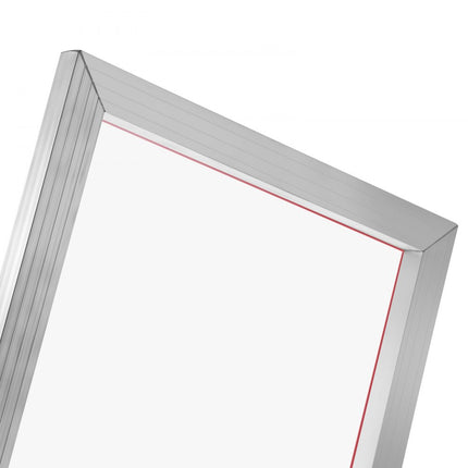 VEVOR zeefdrukkit, 2 stuks aluminium zeefdrukframes, 20 x 24 inch zeefdrukframe met 160 mesh, hoogspanning nylon gaas en afdichtingstape voor T-shirt doe-het-zelf afdrukken enz.