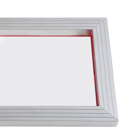 VEVOR 6 stuks aluminium schermframe zeefdrukpers 20"x24", zeefdrukmachine-accessoires 160 mesh, zuurbestendig en niet-vervormbaar voor kussensloop, stof, papier, kopieerpapier, enz.
