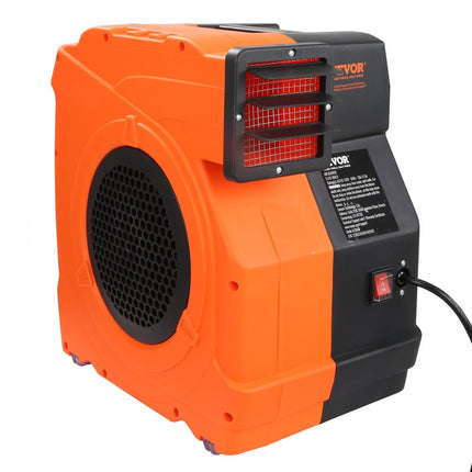 VEVOR blower voor opblaasbaar springkasteel 1100W blowerpomp luchtpomp 770 m³/h