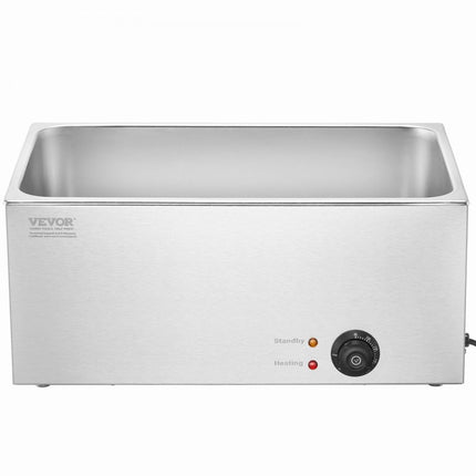 VEVOR voedselverwarmer komfoor gastronorm container 18L 1200W buffetcatering
