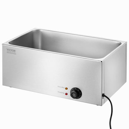 VEVOR voedselverwarmer komfoor gastronorm container 18L 1200W buffetcatering