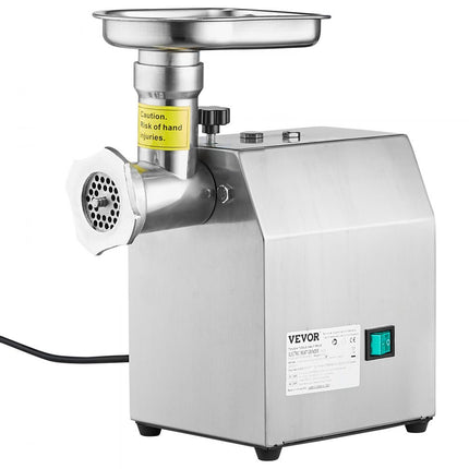 VEVOR Commerciële elektrische vleesmolen 2,04 kg/min Worstvuller Maker Keuken