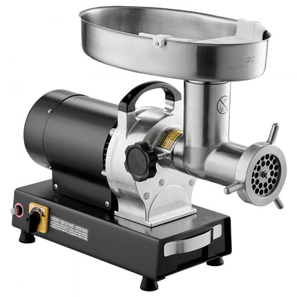VEVOR Commerciële elektrische vleesmolen 6,35 kg / min Worstvuller