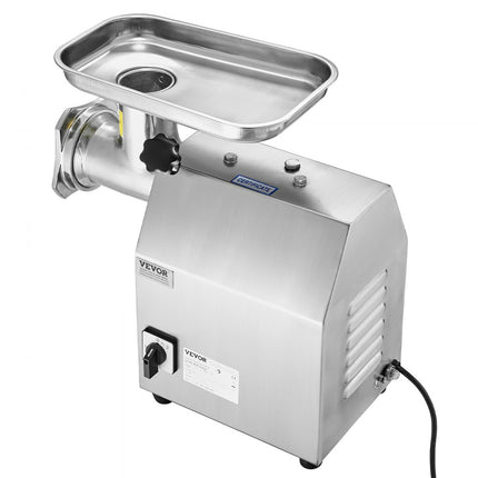 VEVOR Commerciële elektrische vleesmolen 4,17 kg/min Worstvuller Maker Keuken