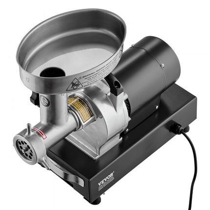 VEVOR Commerciële Elektrische Vleesmolen 4.08kg/Min Worst Vulmachine 550W