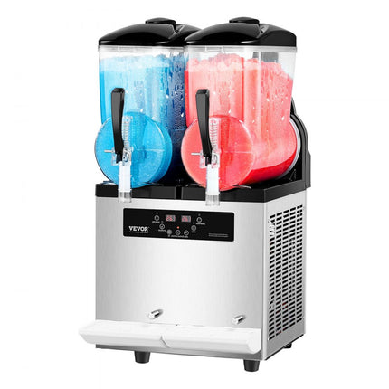 VEVOR 12Lx2 Commerciële Slush-ijsmachine Margarita Smoothie-drankmaker