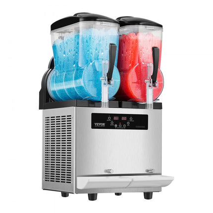 VEVOR 12Lx2 Commerciële Slush-ijsmachine Margarita Smoothie-drankmaker
