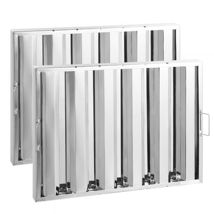 VEVOR Commerciële Kap Filter Afzuigkap Baffle RVS 622x493mm