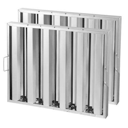 VEVOR Commerciële Kap Filter Afzuigkap Baffle RVS 622x493mm
