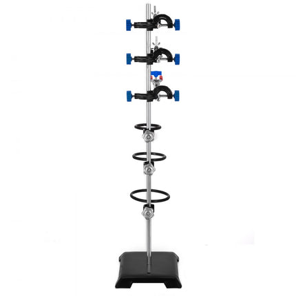 VEVOR 60cm Chemie Lab Stand Ondersteuning Klem Fles Condensor Clip Filtratie Ondersteuning Ring Bevestiging