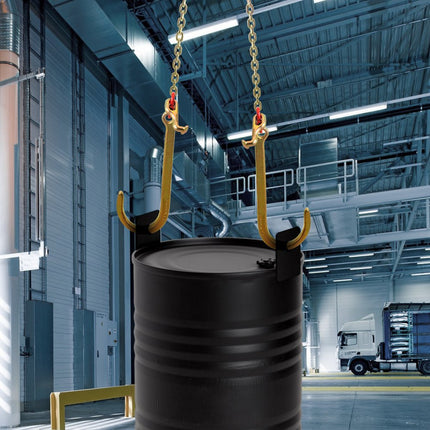 VEVOR J-haakketting, 3mx8mm hoofdstelsleepketting, G80 hoofdsteltransportketting, ketting van gelegeerd staal met 2 G70 J-haken, 4200kg vrachtwagentrekhaken, J-haaksleepriemen 2 stuks