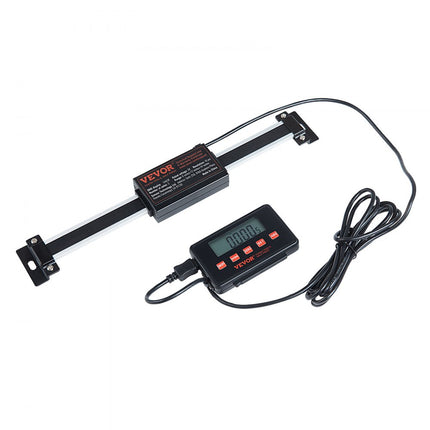 VEVOR digitaal display, 152,4, 304,8, 609,6 mm, 3-assige lineaire schaal DRO-displaykit met L-vormige steunen Z-vormige steunen verdikte platen knopschroef