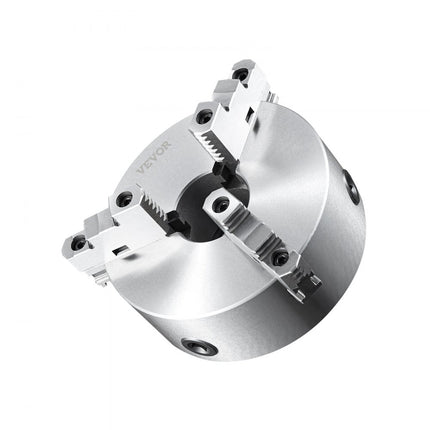 VEVOR klauwplaat K11-200 200 mm drieklauwplaat HT300 materiaal 3-klauwplaat klembereik 4-200 mm 3-klauwplaat, 20Cr, ≥53HRC φ65 mm boorhouder draaibank zelfcentrerend