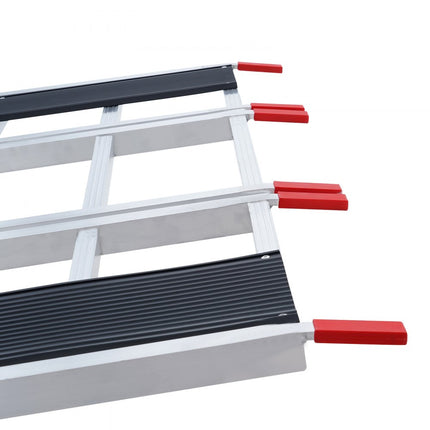 VEVOR auto-oprit opklapbare oprit aluminium opritten laadbrug triple 680kg lossen