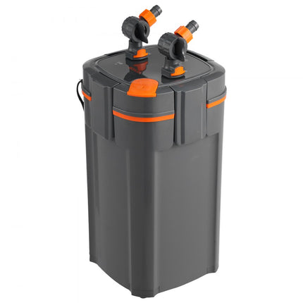 VEVOR Aquariumfilter 317GPH, 4-traps potfilter 378,5L, extreem stil intern aquariumfilter met UV-bescherming, dompelbaar krachtfilter met meerdere functies voor aquaria, 12W