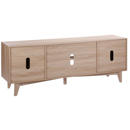 VEVOR Rotan TV-meubel 191cm TV Boho TV-meubel TV-meubel eiken
