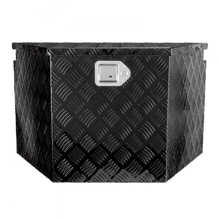 VEVOR Trailer Tong Box Trailer Box Gereedschapskist 990 x 419 x 305 mm, Aluminium Trailer Box Opslag met Slot & Sleutels, Trailer Tong Gereedschapskist voor Camper etc.