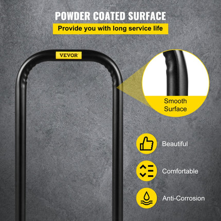 VEVOR Dolly-converter 33 cm breed x 97 cm hoogte Stalen convertorarmen Capaciteit van 137 kg Transportkar Paneel Dolly-hanteringsapparatuur