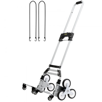 VEVOR steekwagen, trapsteekwagen, traploper met verstelbare handgreep, 50/100 kg