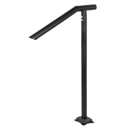 VEVOR Balustrade Trap Trapleuning Smeedijzeren Leuning Stappen Met 1 van 3 Armsteun Antislip Handgreep StappenTrap Leuning Windtrap Leuning