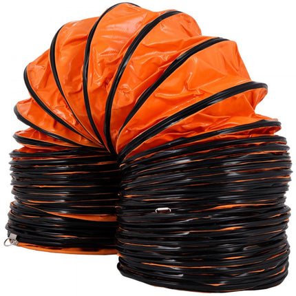 7,6 m PVC flexibele kanaalhoing voor afzuigventilator 30,5 cm diameter
