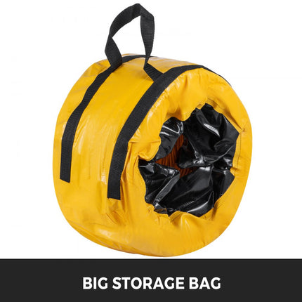 25FT PVC flexibele slangslang voor afzuigventilator 12 inch met een tas